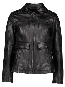 7eleven Skórzana kurtka w kolorze czarnym rozmiar: 38