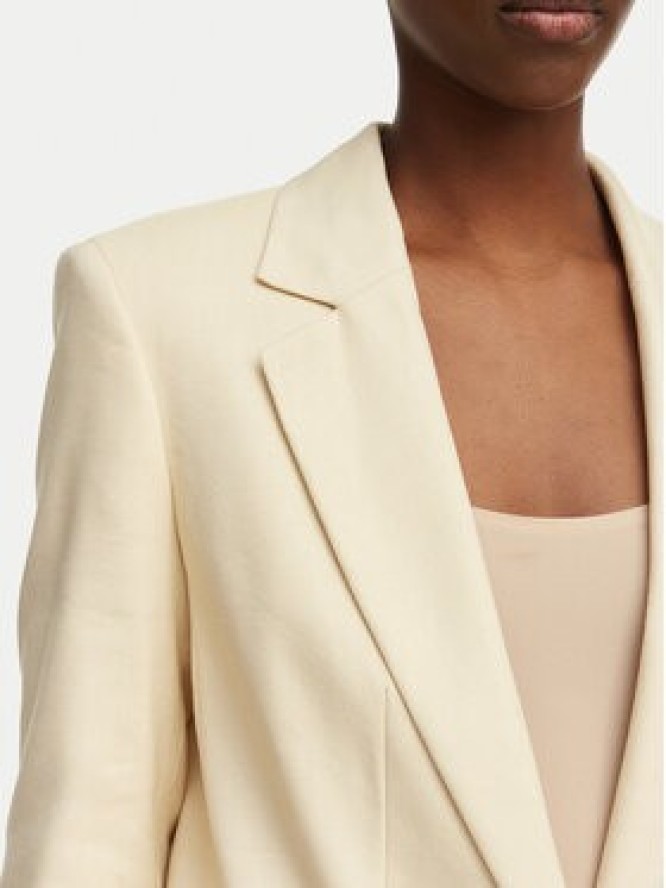 HUGO Marynarka Anetali 50560000 Beżowy Oversize