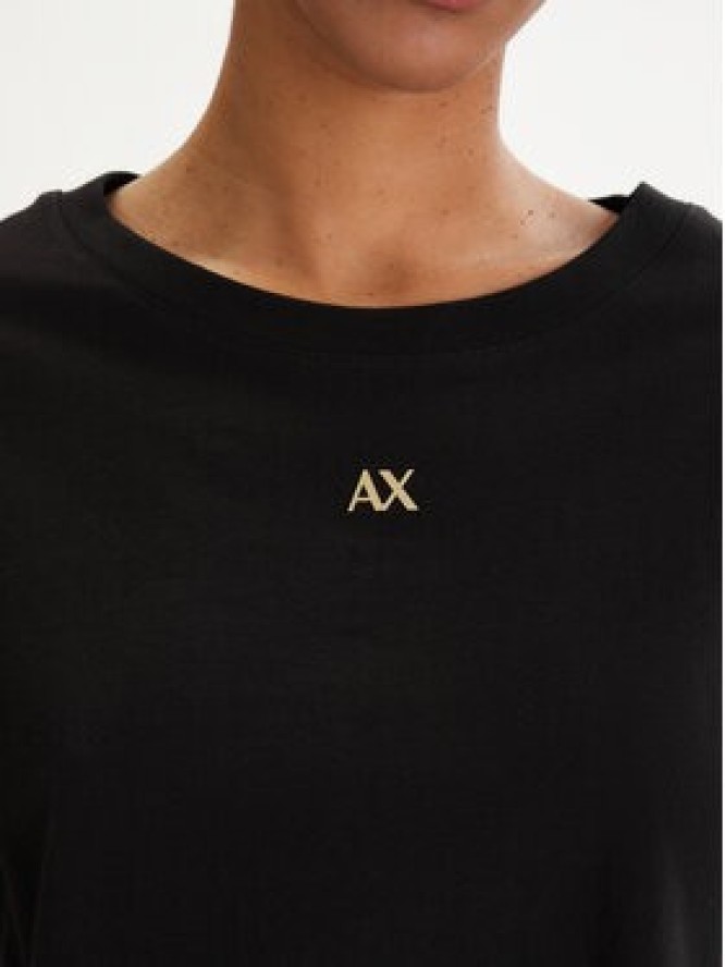 Armani Exchange T-Shirt XW001836 AF10356 UC001 Czarny Regular Fit
