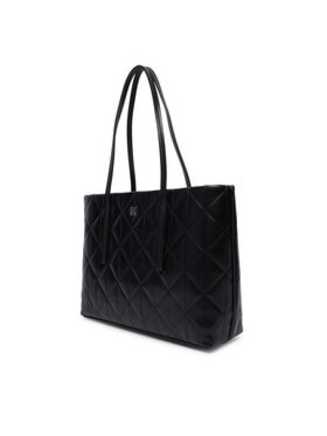 Calvin Klein Torebka Quilted Small Tote LV04F3325G Czarny