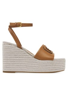 Guess Espadryle FLJTAN LEA04 Brązowy