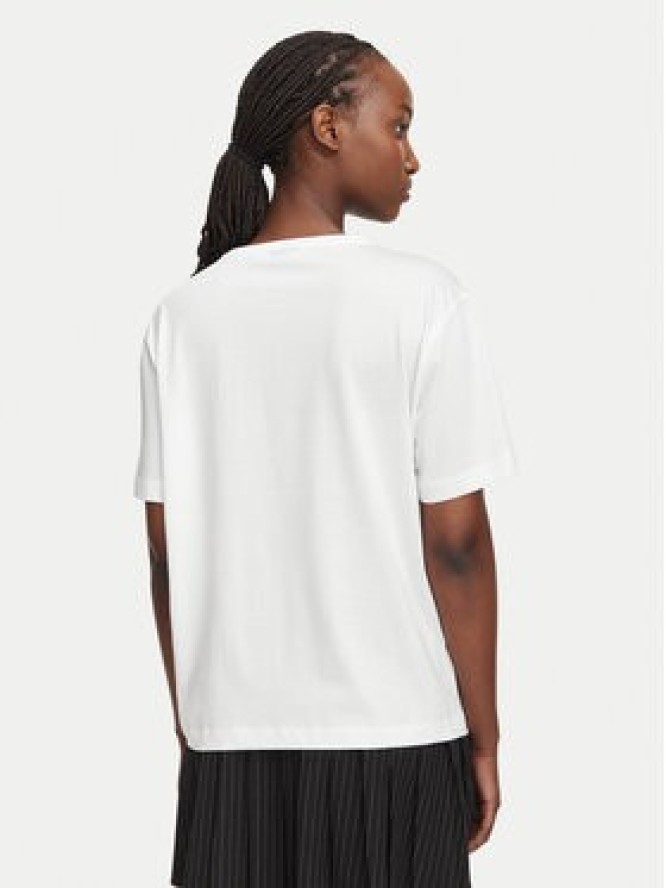 Karl Lagerfeld Jeans T-Shirt B3W17018 Biały Regular Fit