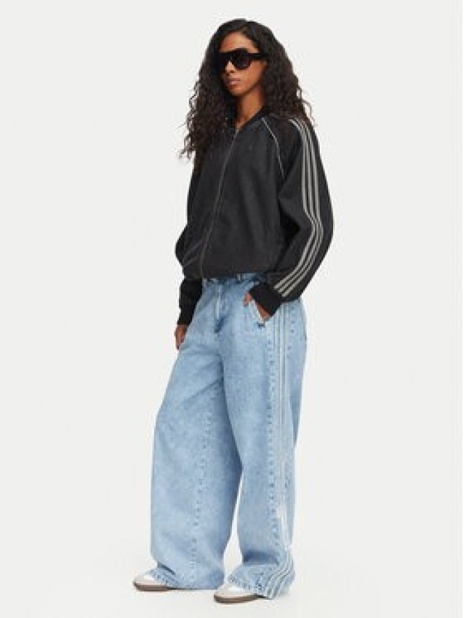 adidas Jeansy Adibreak Mid Rise Wide Leg Denim Pant KT2651 Niebieski jasny Wide Leg