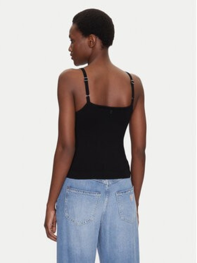 Guess Top W5GR47 Z3MN2 Czarny Regular Fit