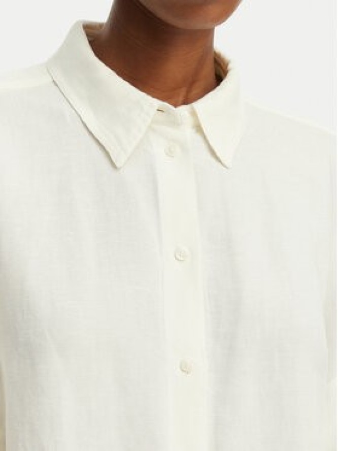 BOSS Koszula C_Bisenas 50559261 Kremowy Regular Fit