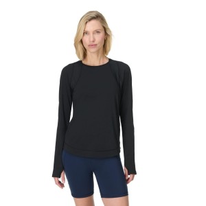 Haut à Manches Longues en Maille Sweaty Betty Breathe Easy