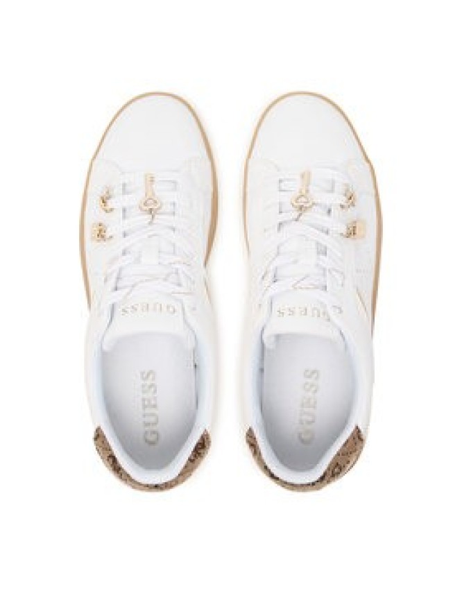 Guess Sneakersy FLFJA2 ELE12 Biały