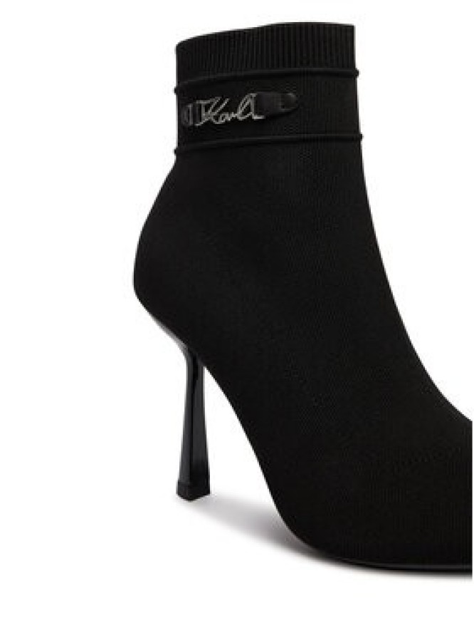 KARL LAGERFELD Botki Pandara KL31346A Czarny