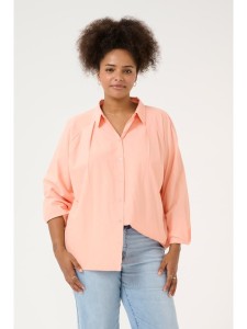 KAFFE curve Bluzka w kolorze brzoskwiniowym rozmiar: 44