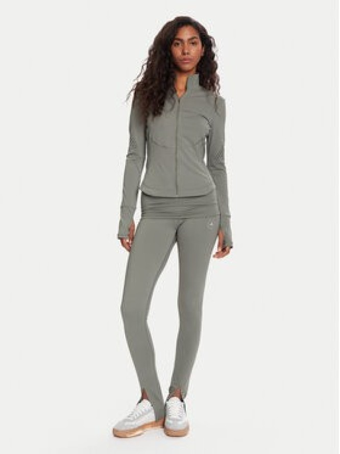 adidas by Stella McCartney Koszulka techniczna Training Midlayer JW4552 Zielony Slim Fit