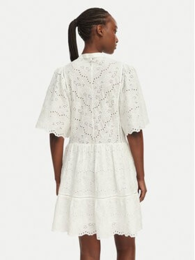 BOSS Sukienka letnia C_Denvita 50559091 Biały Regular Fit