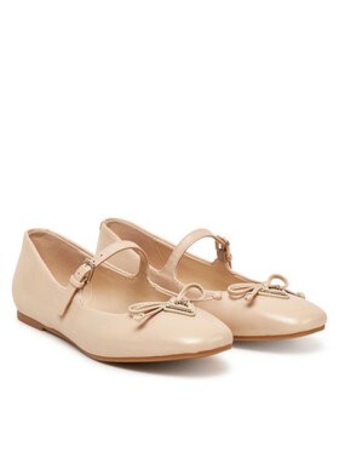 Guess Baleriny FLJKAY LEA02 Beżowy