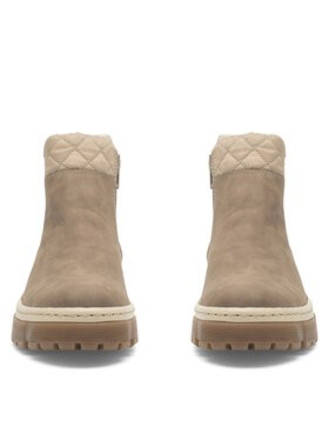 Rieker Botki X8674-64 Beżowy