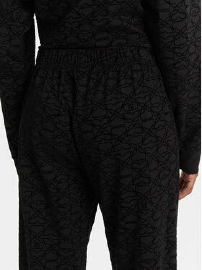 HUGO Spodnie dresowe 50545211 Czarny Regular Fit