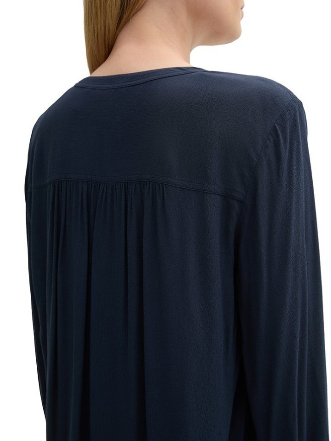 Tom Tailor Bluzka w kolorze granatowym rozmiar: 36