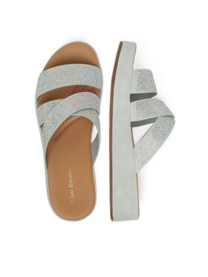 Clara Barson Klapki R23SS06671 Niebieski