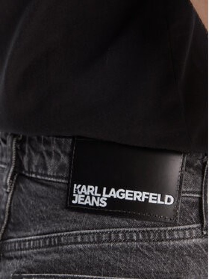 Karl Lagerfeld Jeans Jeansy A3W10003 Szary Straight Fit