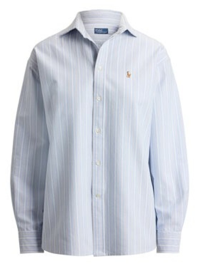 Polo Ralph Lauren Koszula 211B21507002 Niebieski jasny Relaxed Fit