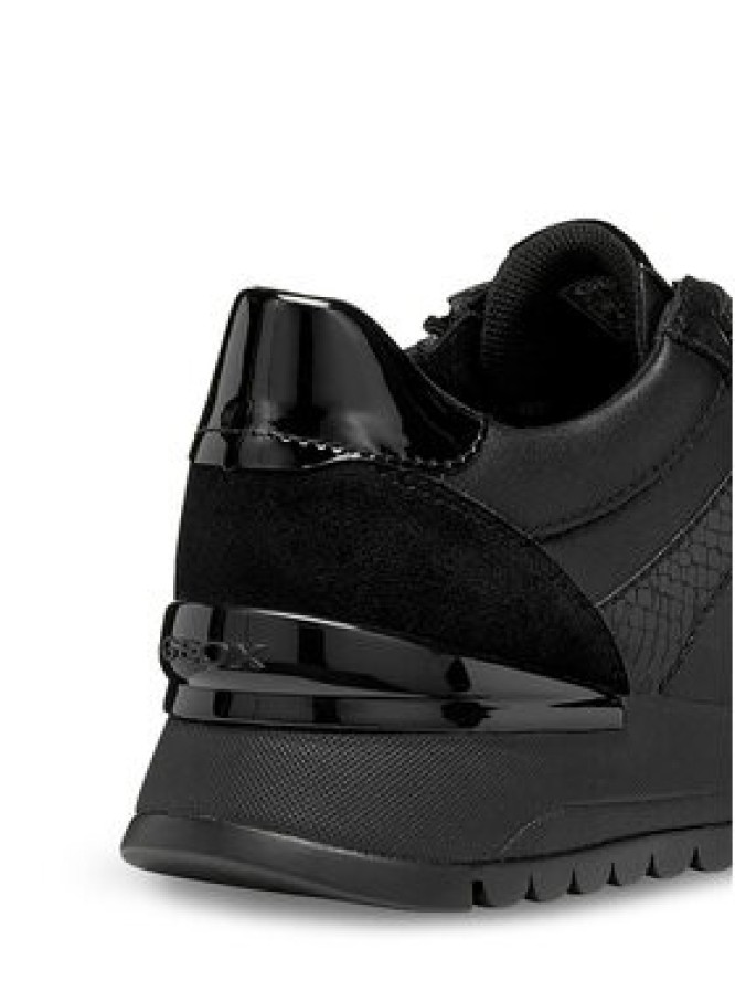 Geox Sneakersy D Desya D5600B 08522 C9999 Czarny