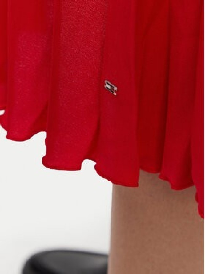 Tommy Hilfiger Sukienka codzienna WW0WW39342 Czerwony Regular Fit