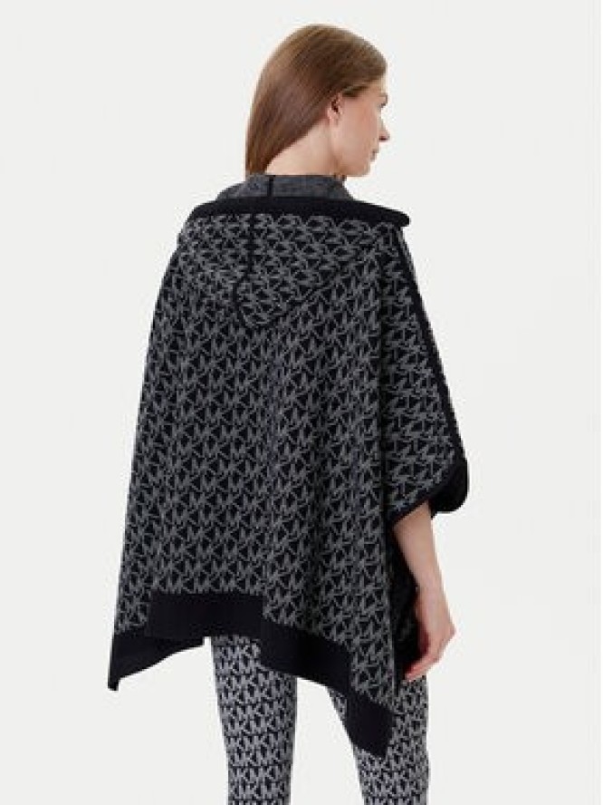 MICHAEL Michael Kors Ponczo MT561CCK87 Czarny Relaxed Fit
