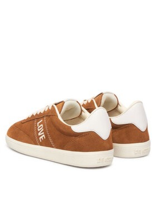 LOVE MOSCHINO Sneakersy JA15272G1PIG0210 Brązowy jasny