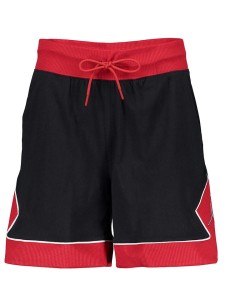 Air Jordan Szorty "Diamond" w kolorze czarno-czerwonym rozmiar: L