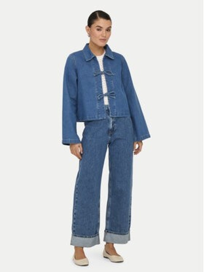 ONLY Kurtka jeansowa Thora 15357228 Niebieski Regular Fit