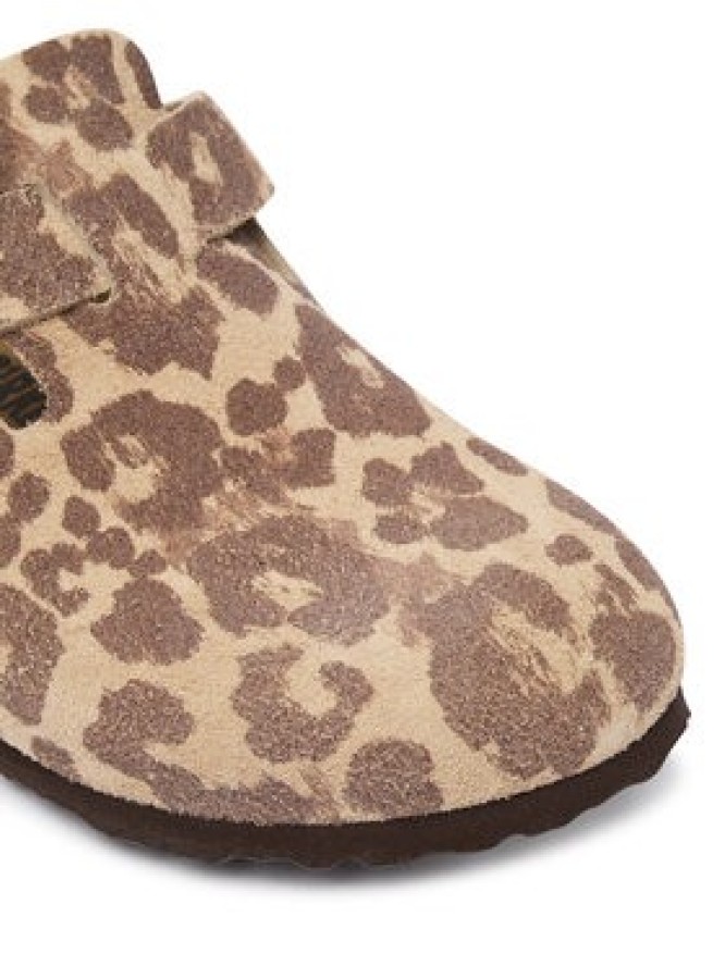 Birkenstock Klapki Boston Print 1033324 Brązowy