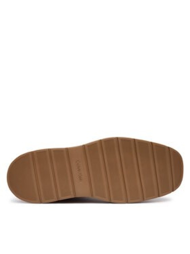 Calvin Klein Śniegowce Flatform Mid Boot Suede Wl HW0HW03181 Beżowy