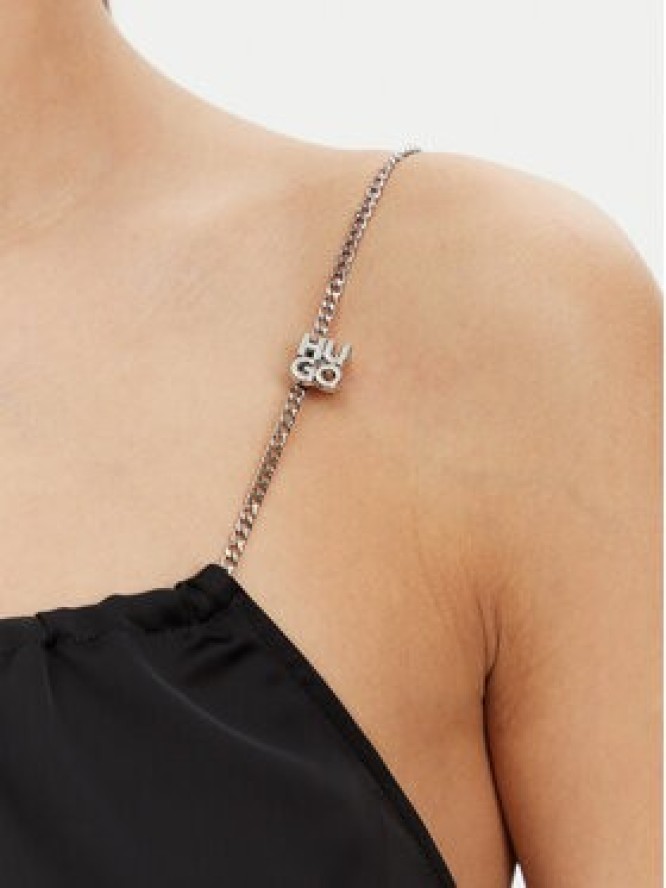 HUGO Top Cebena 50536436 Czarny Regular Fit