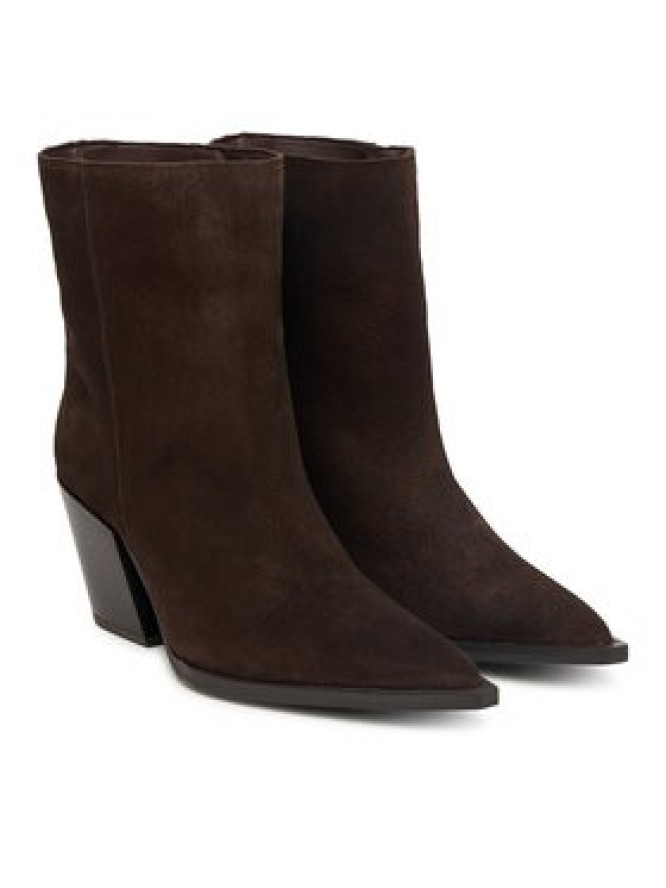 Steve Madden Botki 11005650 Brązowy ciemny