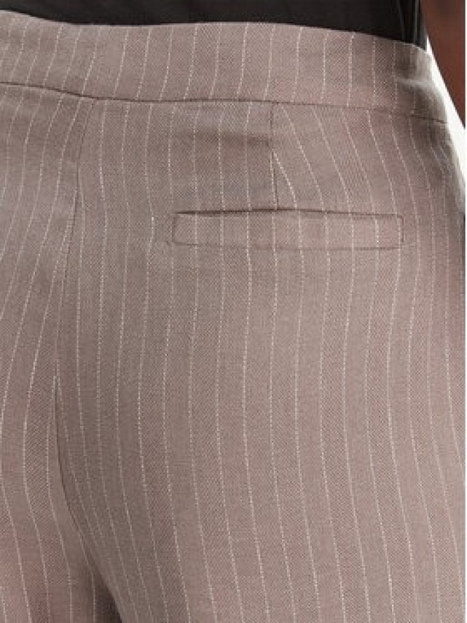 Eleh Spodnie materiałowe SS260028 Szary Oversize