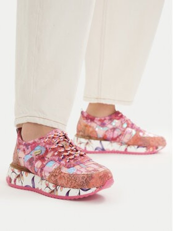 Laura Vita Sneakersy Delphine 07 Różowy