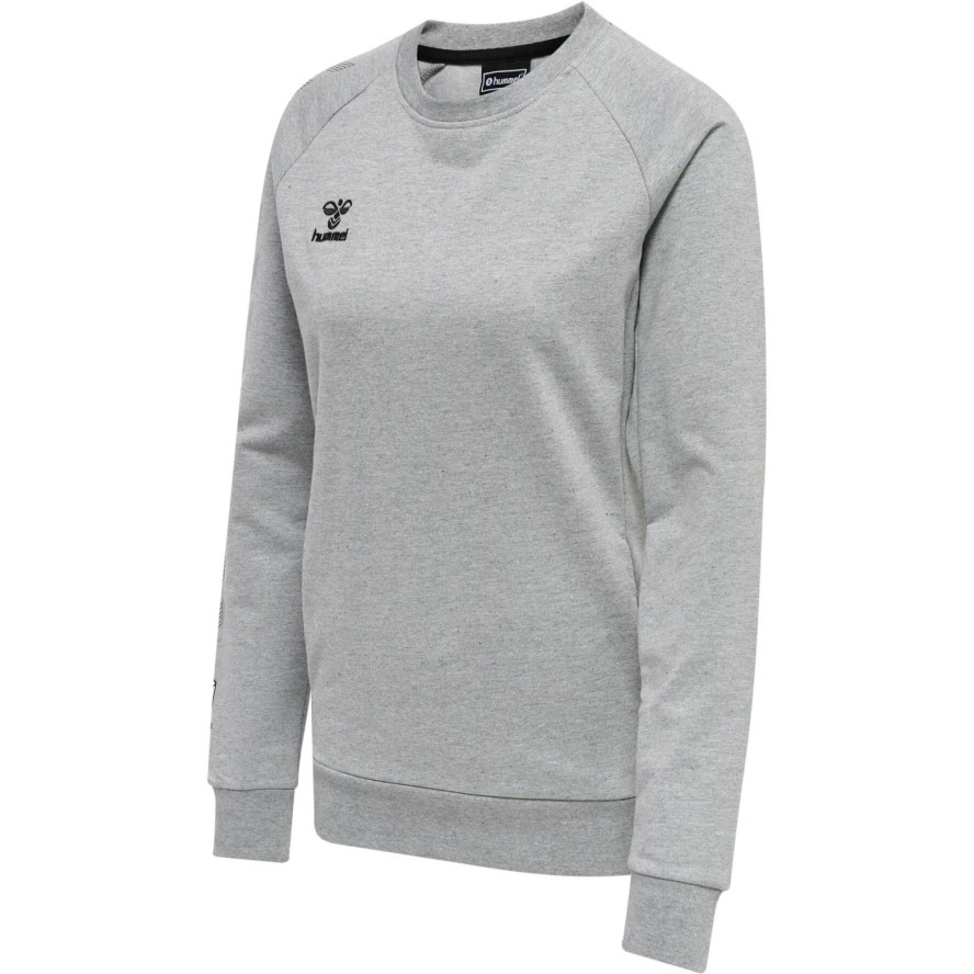 Damska bluza bawełniana Hummel Move Grid