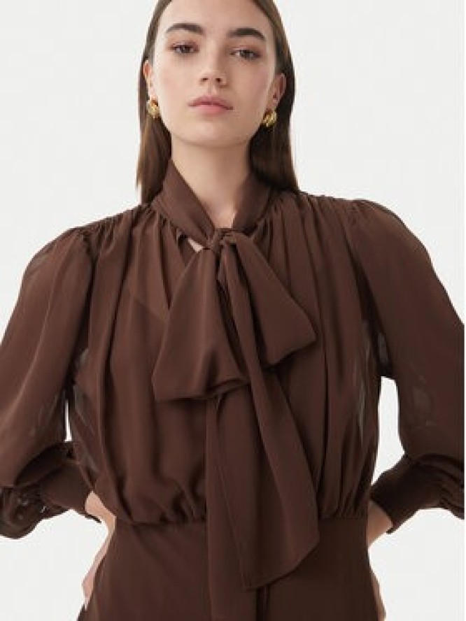 Marella Sukienka koktajlowa Giovane 2613221093 Brązowy Regular Fit