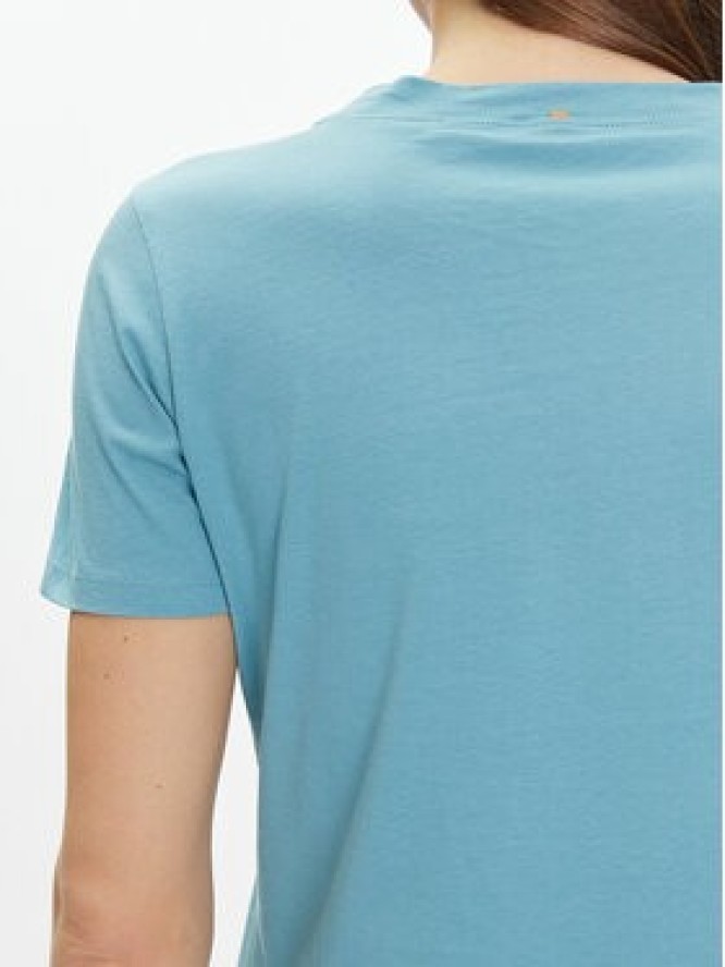 BOSS T-Shirt 50501139 Błękitny Regular Fit