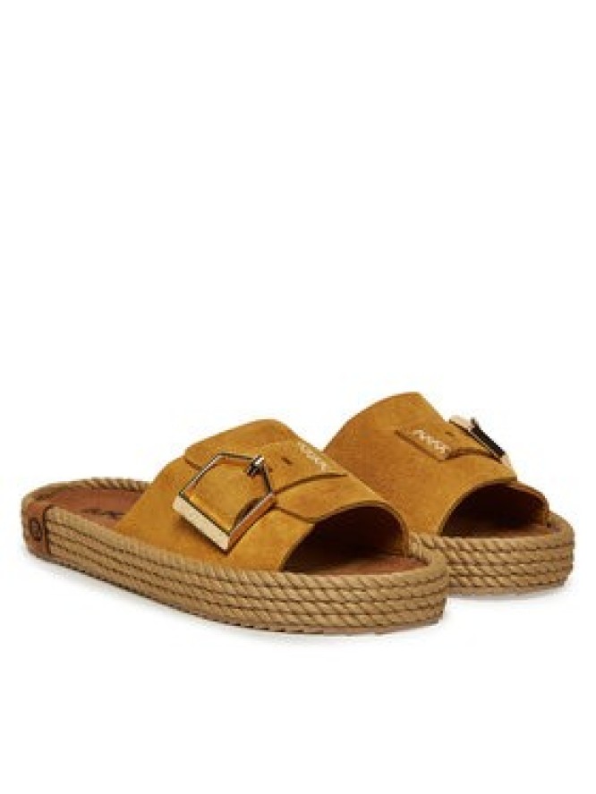 Bohonomad Klapki Corsica COR.12-00027 Żółty