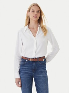 Tommy Hilfiger Koszula WW0WW46597 Écru Regular Fit