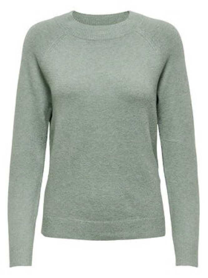 ONLY Sweter Rica 15204279 Zielony Regular Fit