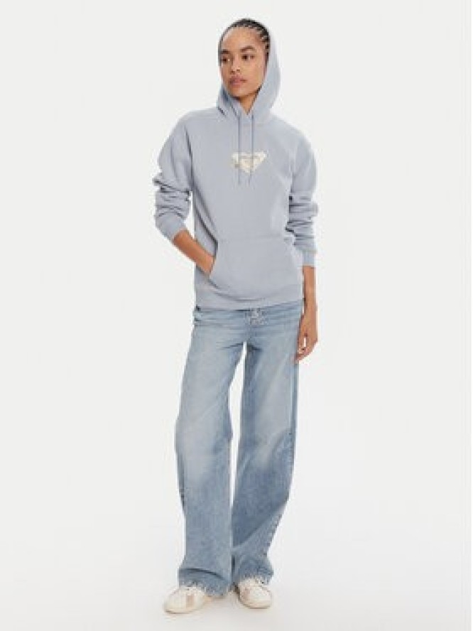 Roxy Bluza ERJFT05028 Błękitny Regular Fit