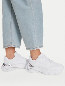 Guess Sneakersy FLTMZZ ELE12 Biały