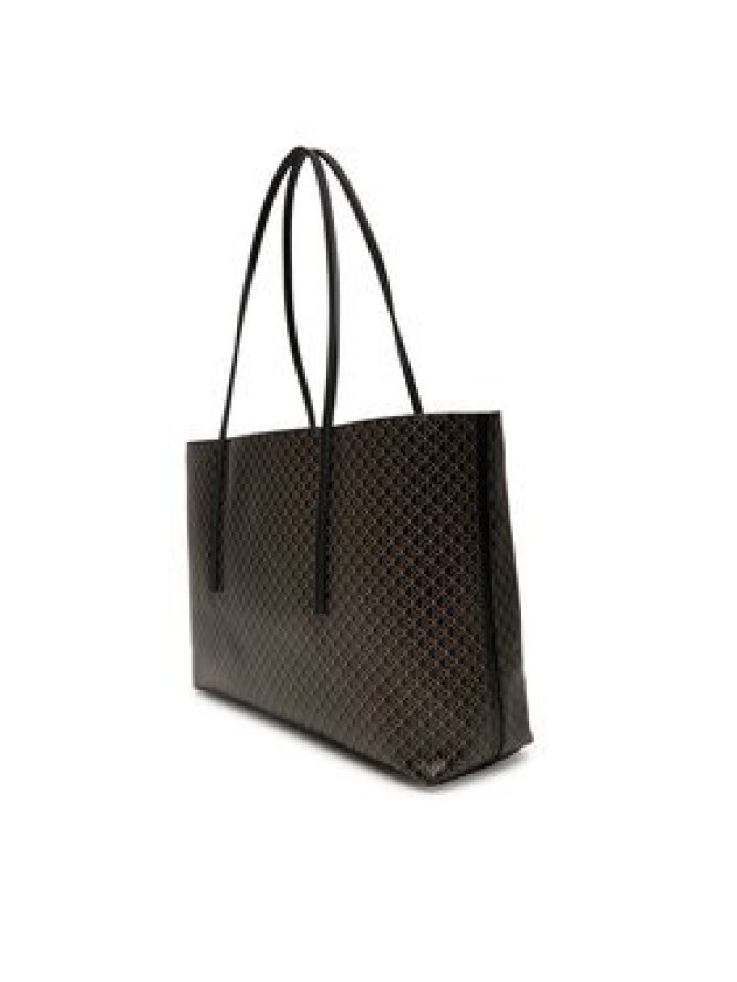 Calvin Klein Torebka Emblem Aop Tote W/ Pouch LV04F3266G Czarny