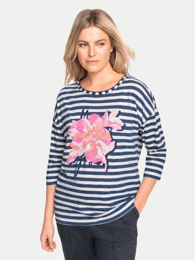 Olsen Bluzka 11105053 Granatowy Regular Fit