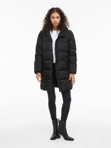 Vila Płaszcz zimowy "Vikarla" w kolorze czarnym rozmiar: 36