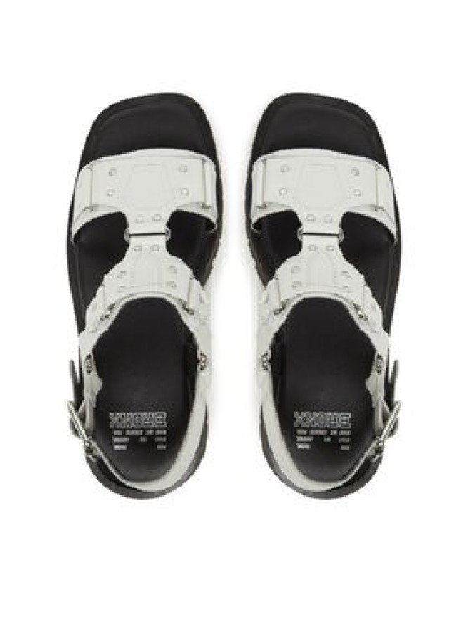 Bronx Sandały Rac-Quel 85041-A Biały