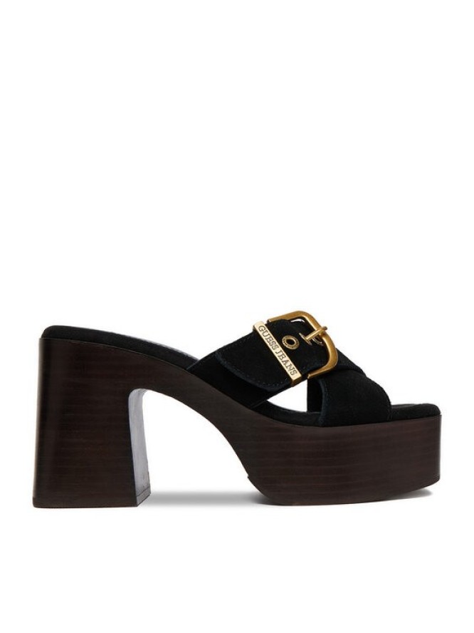 Guess Jeans Klapki CEO-JD421-3 Czarny