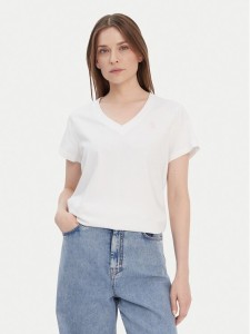 U.S. Polo Assn. T-Shirt WUP0635 Biały Classic Fit