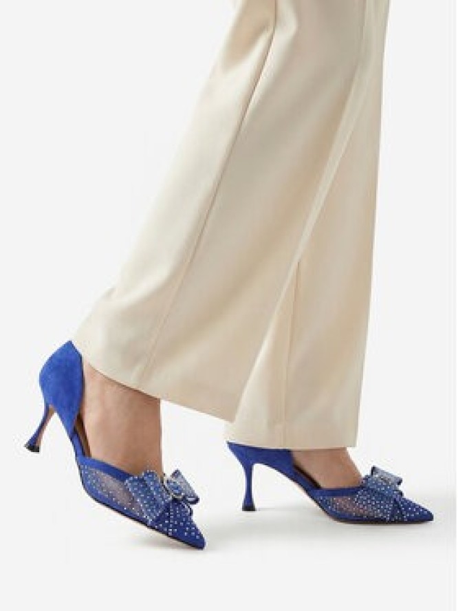 Eva Minge Szpilki EO-AVA-78096-202 Niebieski