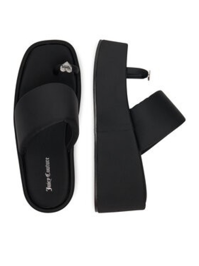 Juicy Couture Japonki WSS21512-02 Czarny